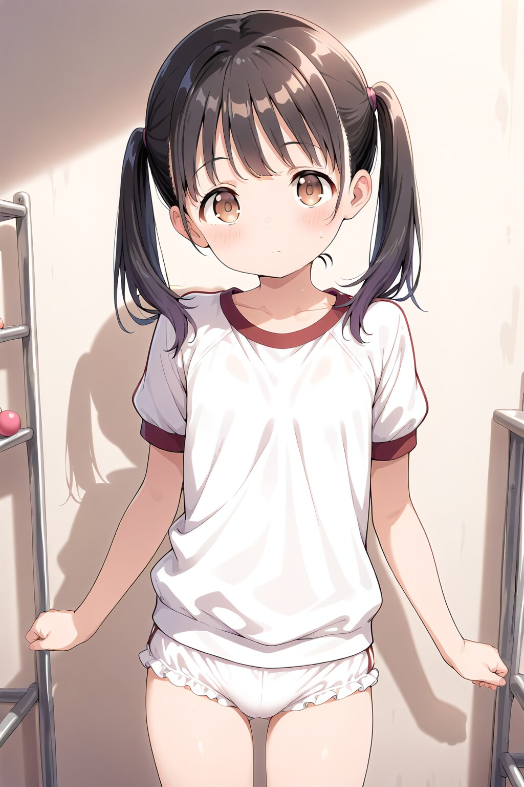 体操服美少女
