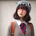 眼鏡女子 楓のウチノコちゃんチャレンジ 10枚目