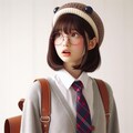 眼鏡女子 楓のウチノコちゃんチャレンジ 3枚目