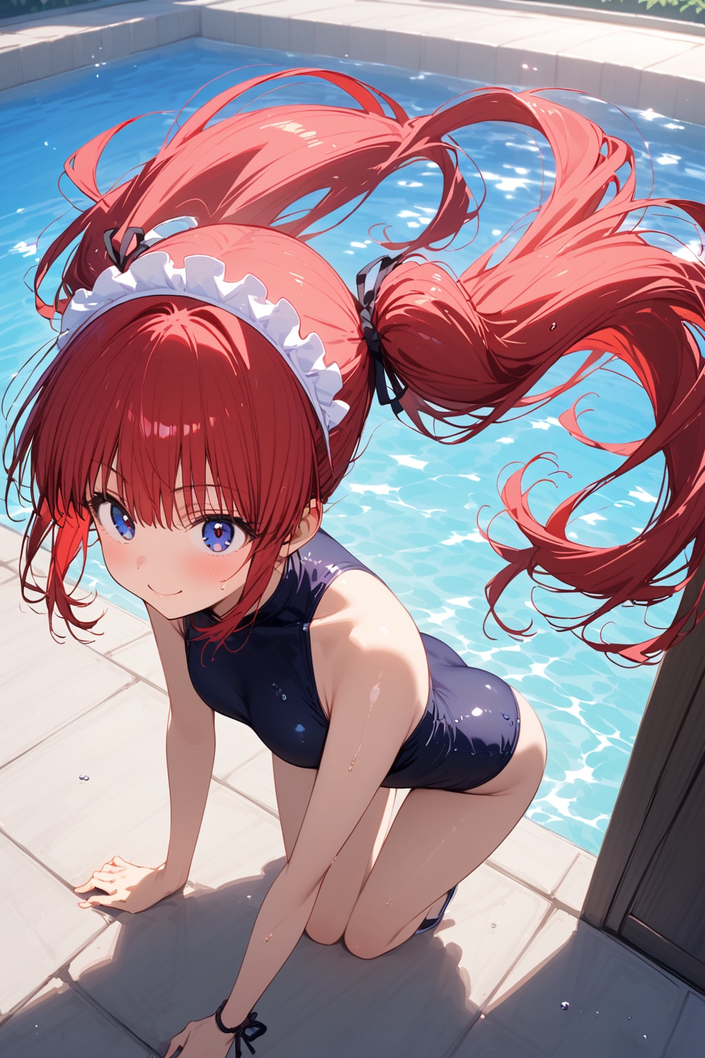 スク水メイド！