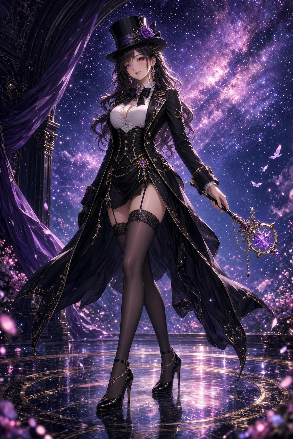 Magical girl illusionist