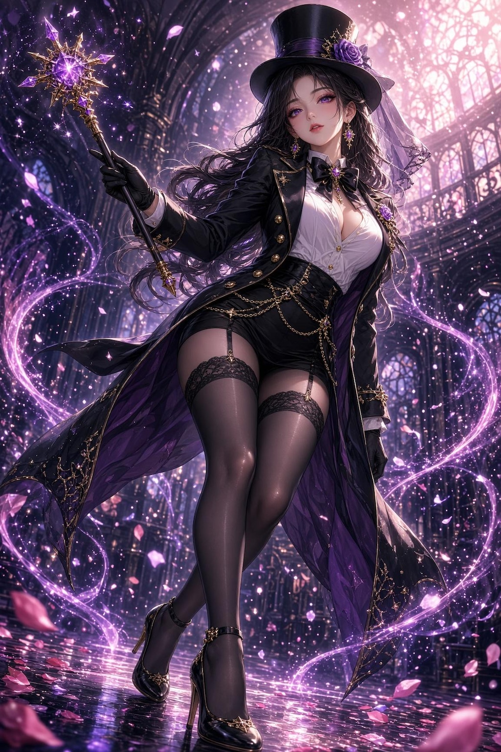 Magical girl illusionist