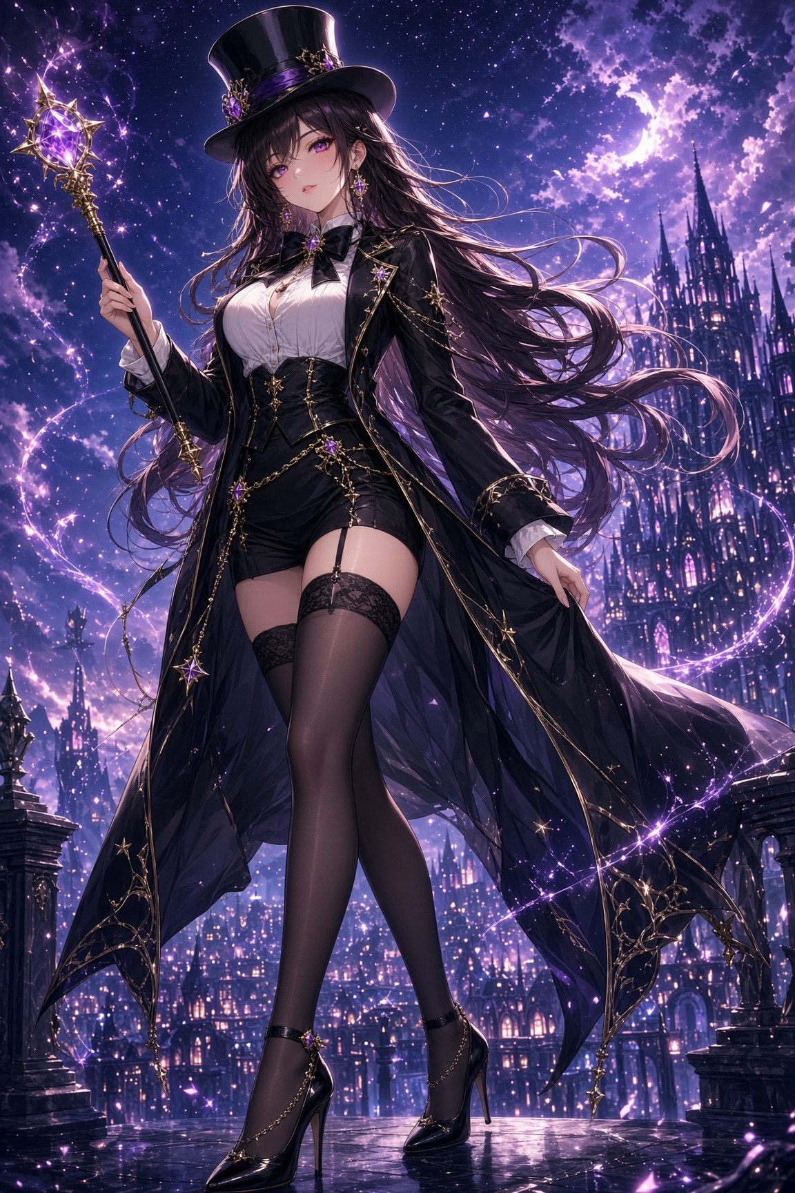 Magical girl illusionist | の人気AIイラスト・グラビア
