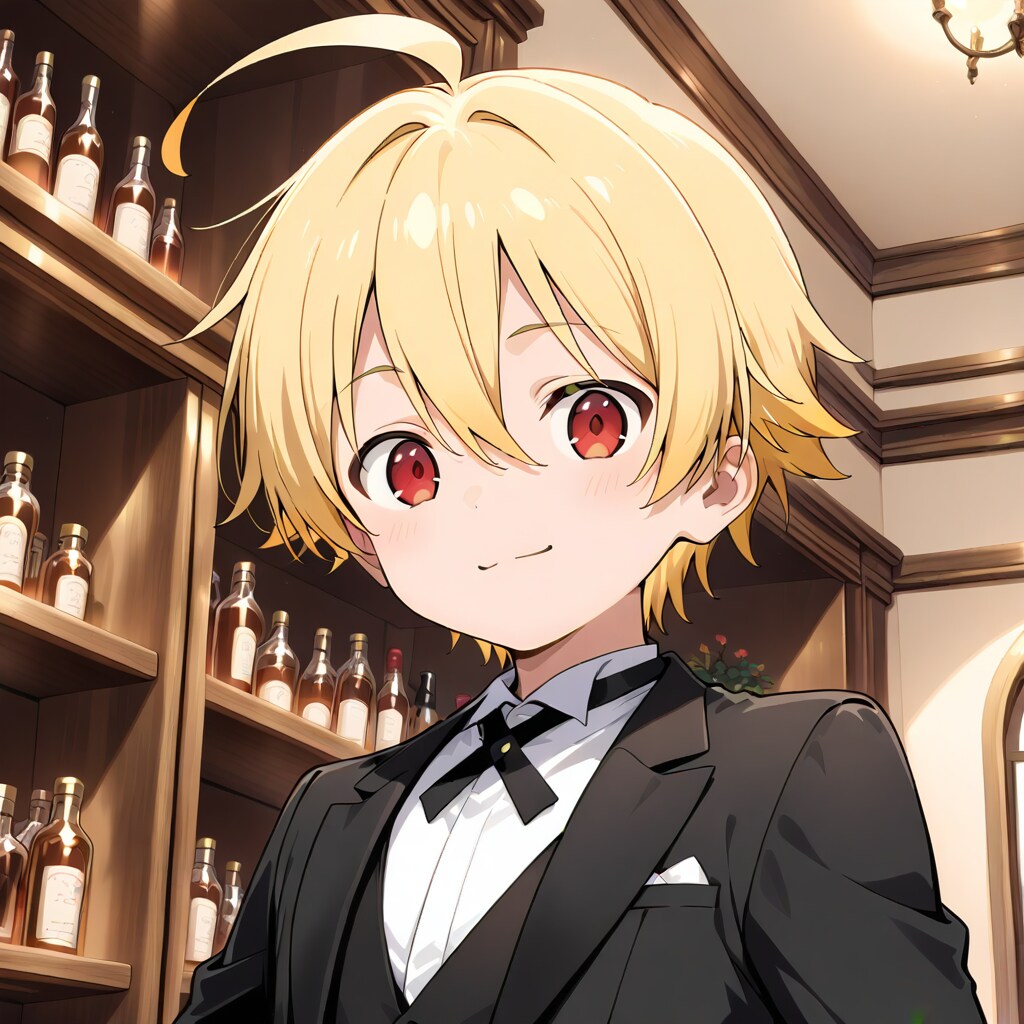 金髪くん