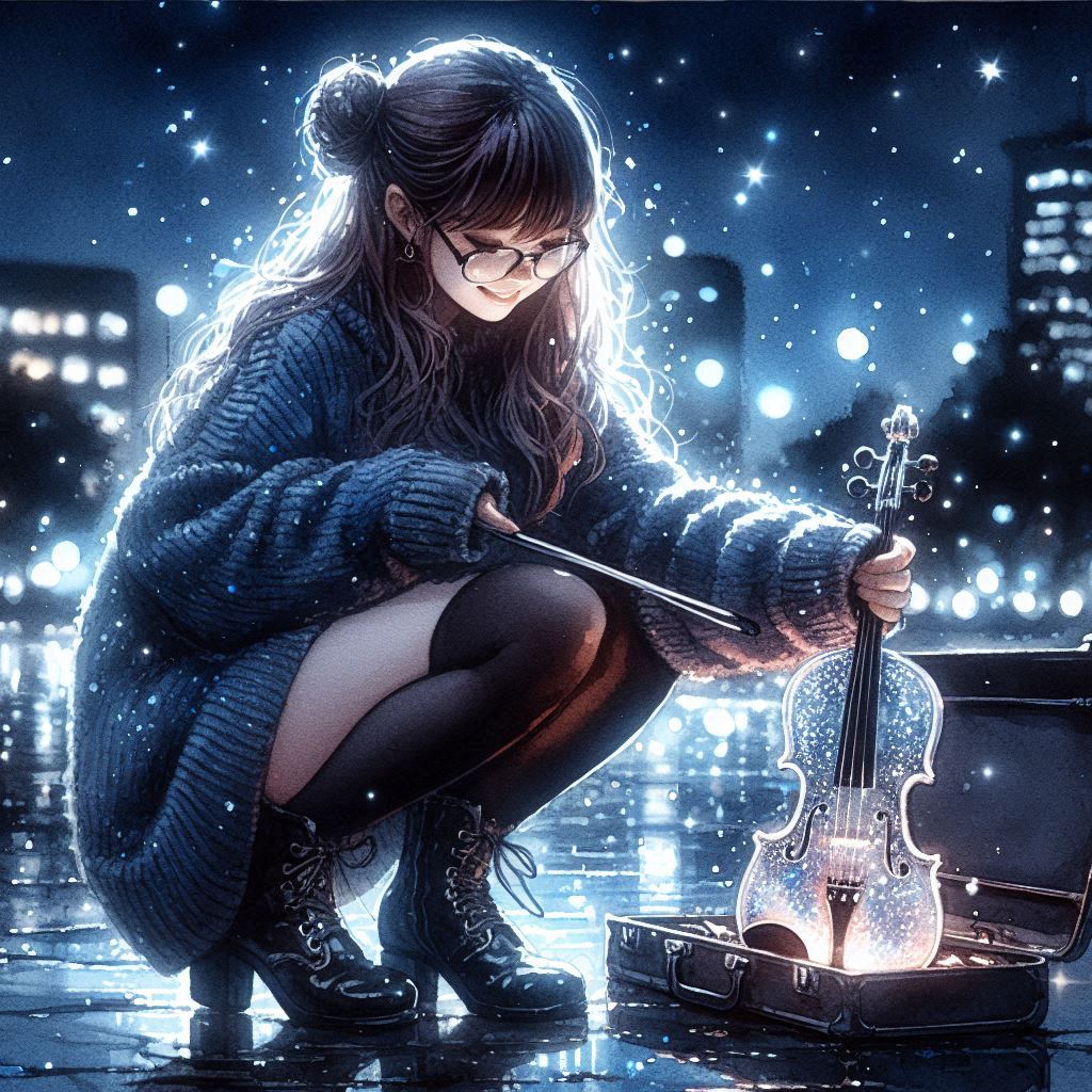 バイオリン | の人気AIイラスト・グラビア