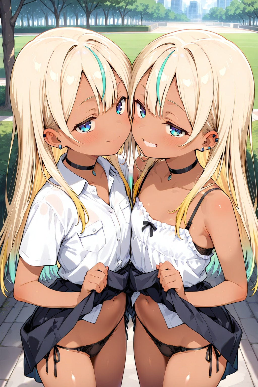 双子ギャル