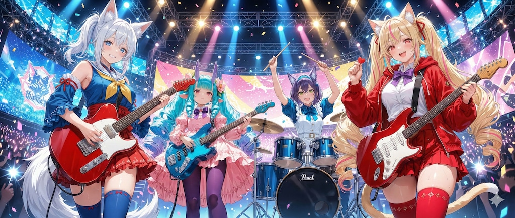 うちのケモミミガールズバンド