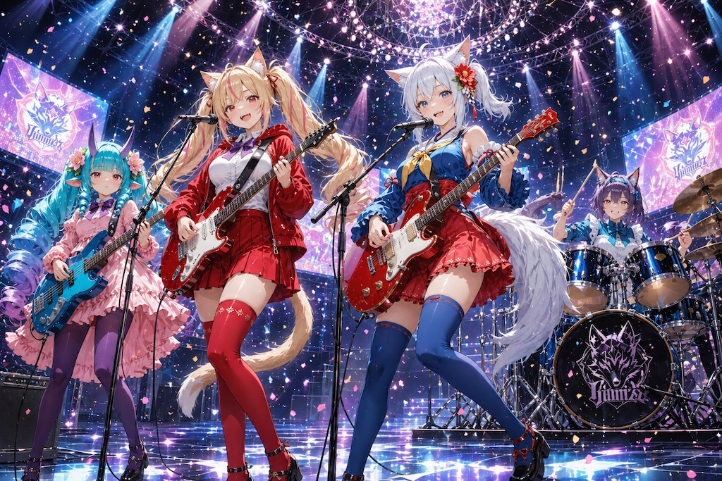 うちのケモミミガールズバンド