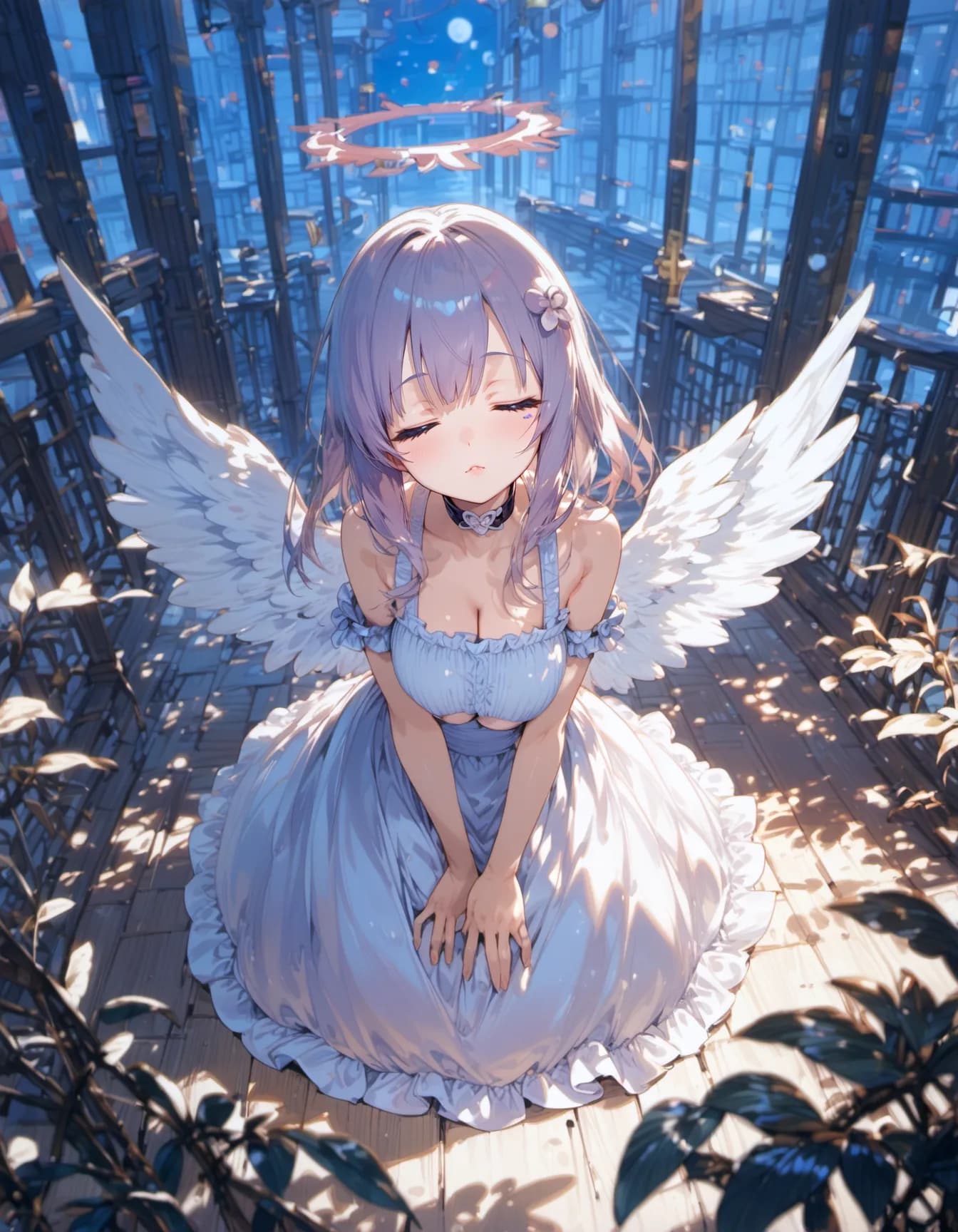 Silent Prayer Above the Forgotten City
