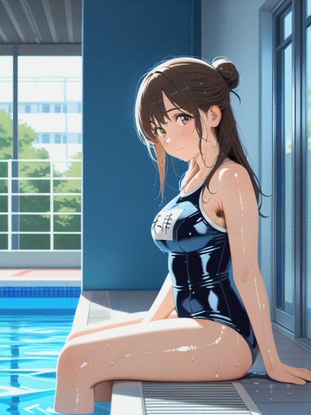 水着のおねえさん