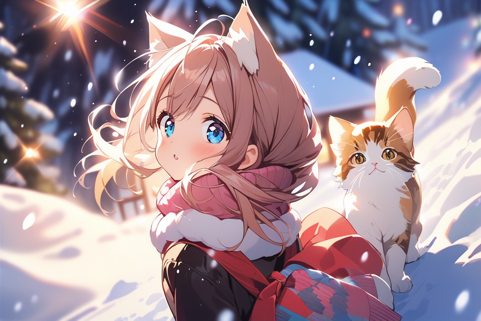 また降ってきたん？ | の人気AIイラスト・グラビア