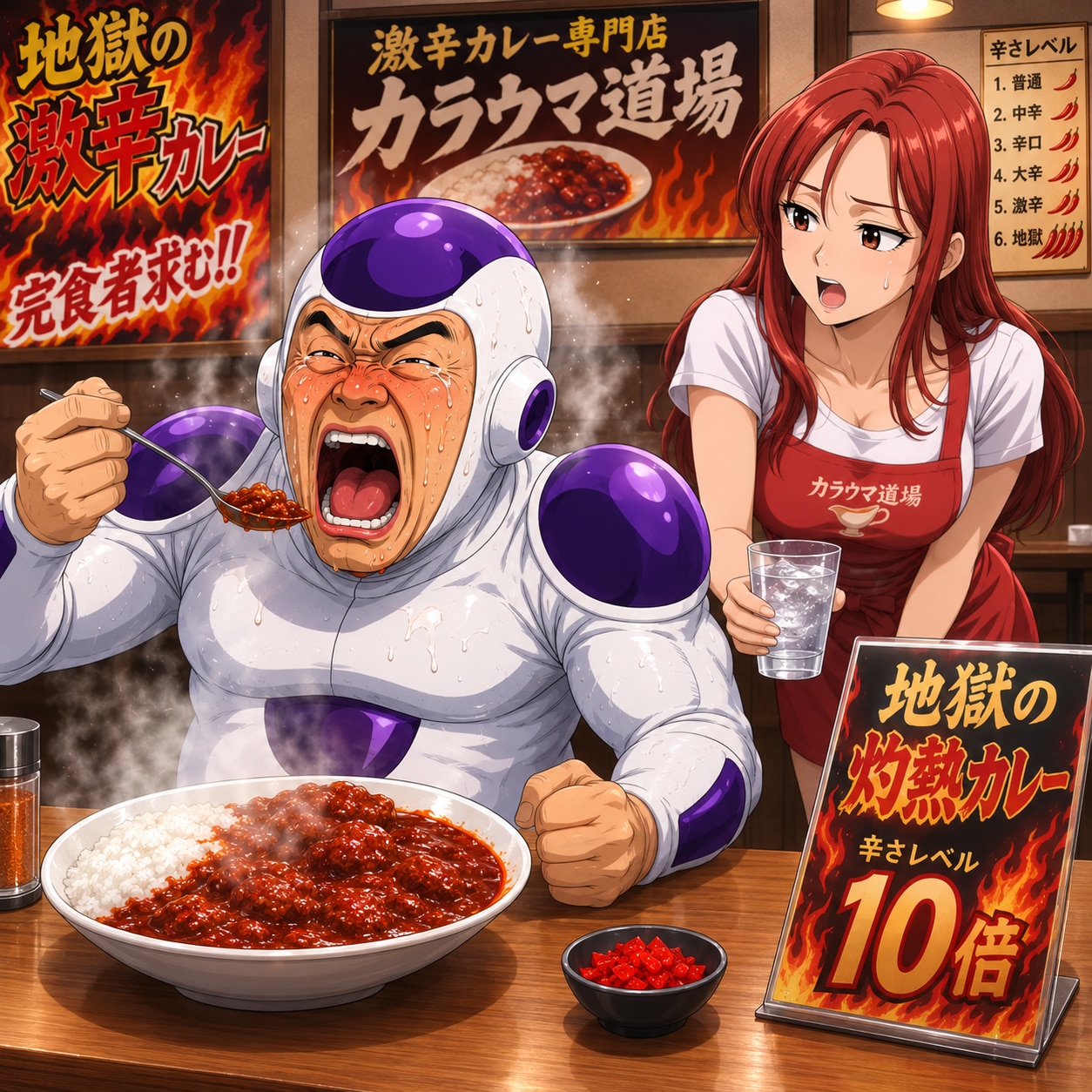 激辛カレーに挑戦