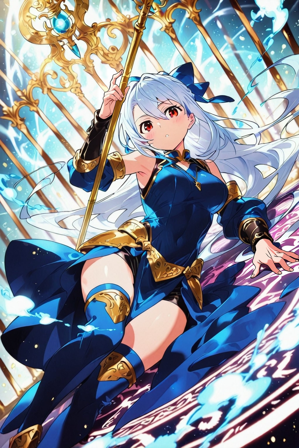 魔法剣士と魔術師