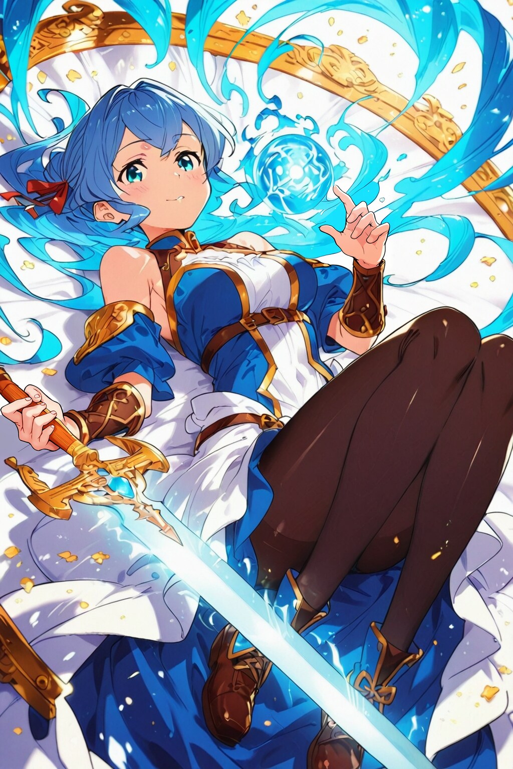 魔法剣士と魔術師