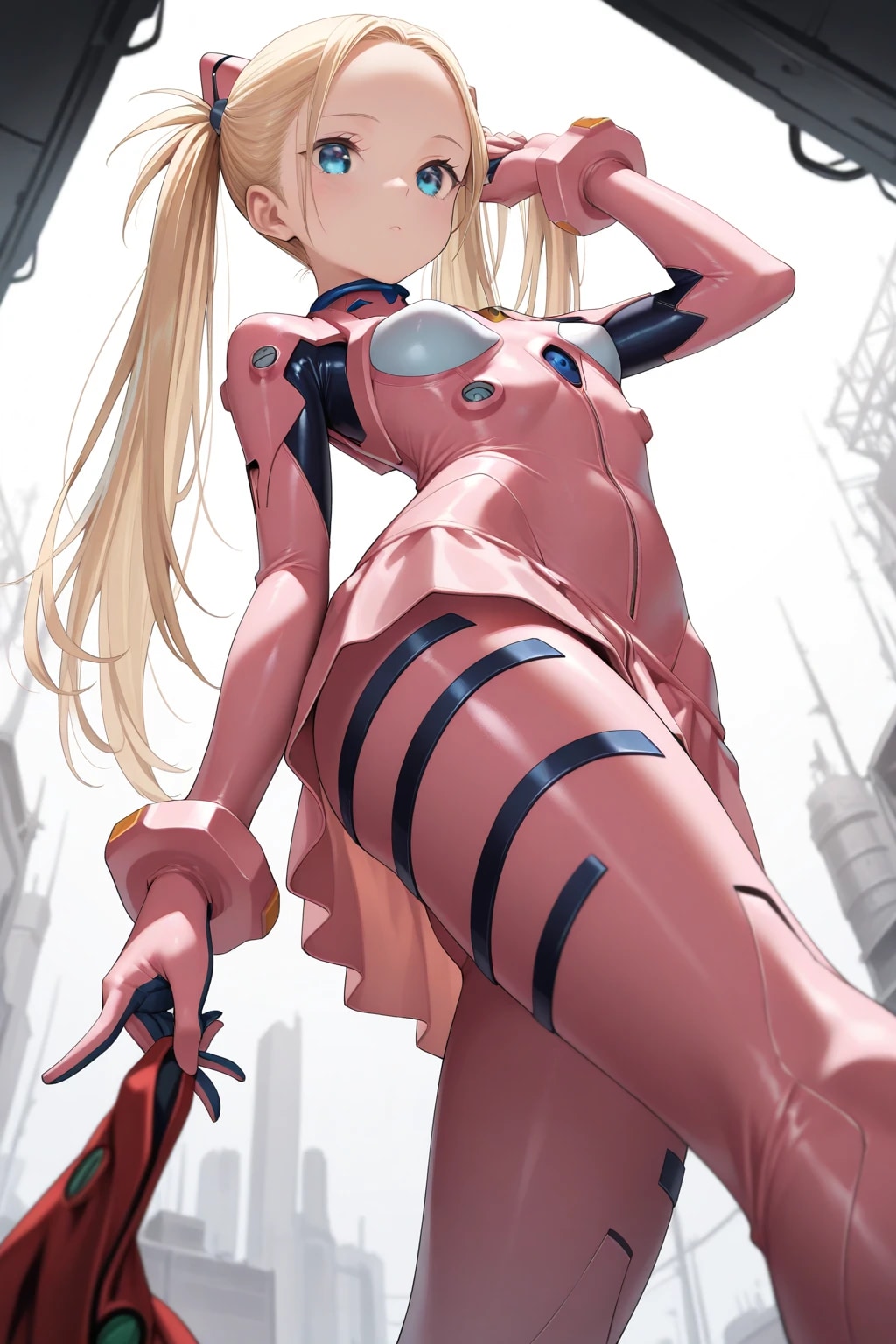 ミニスカプラグスーツ