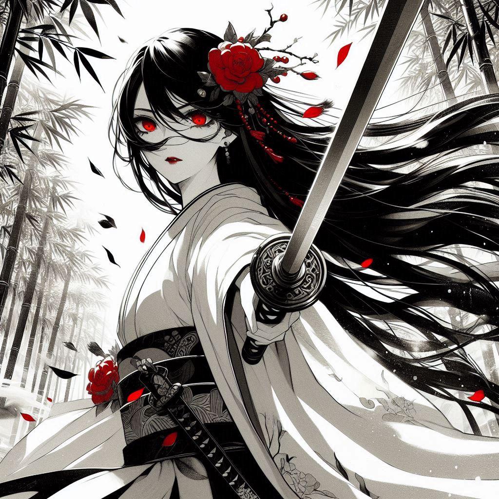 黒髪の女侍さん２７１ | の人気AIイラスト・グラビア