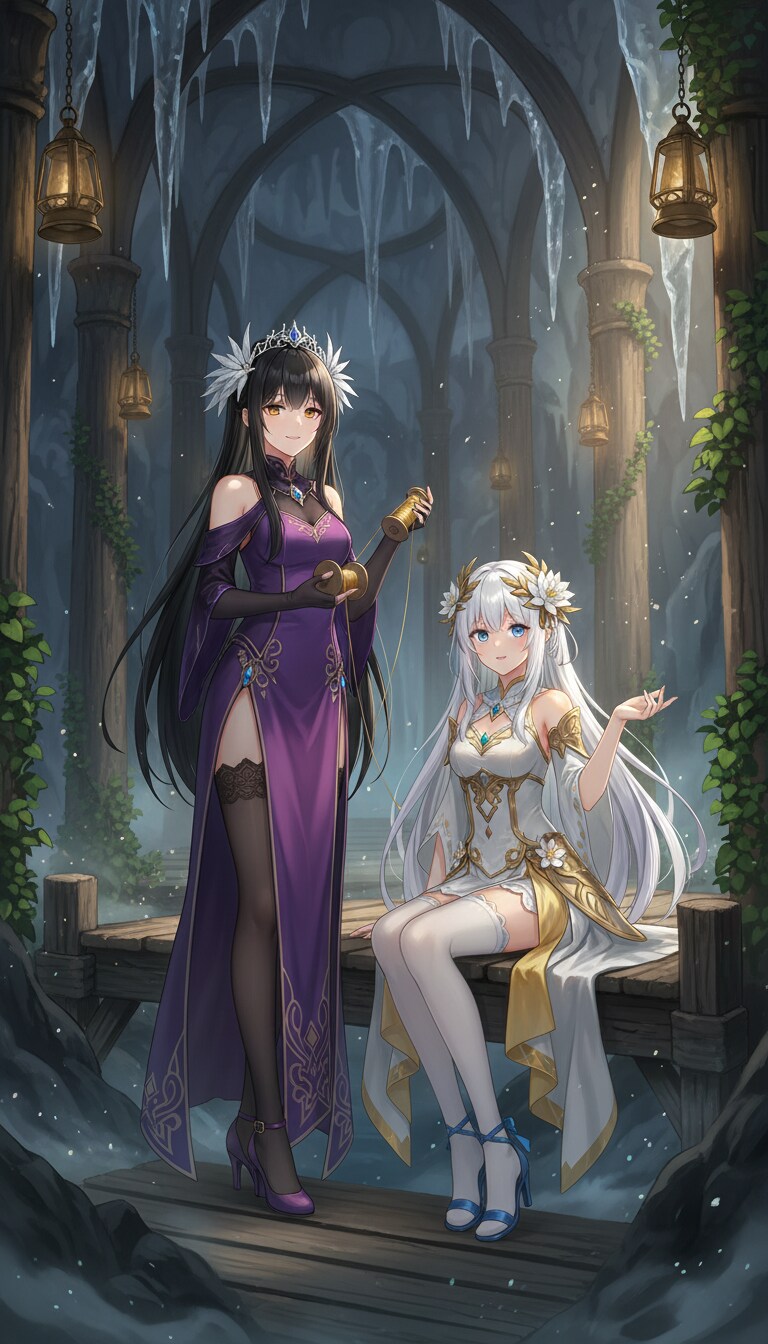 金灯影に寄り添いて | の人気AIイラスト・グラビア