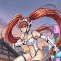水彩画風くのいち画像 3枚目