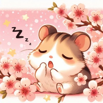 さくらとハムちゃん