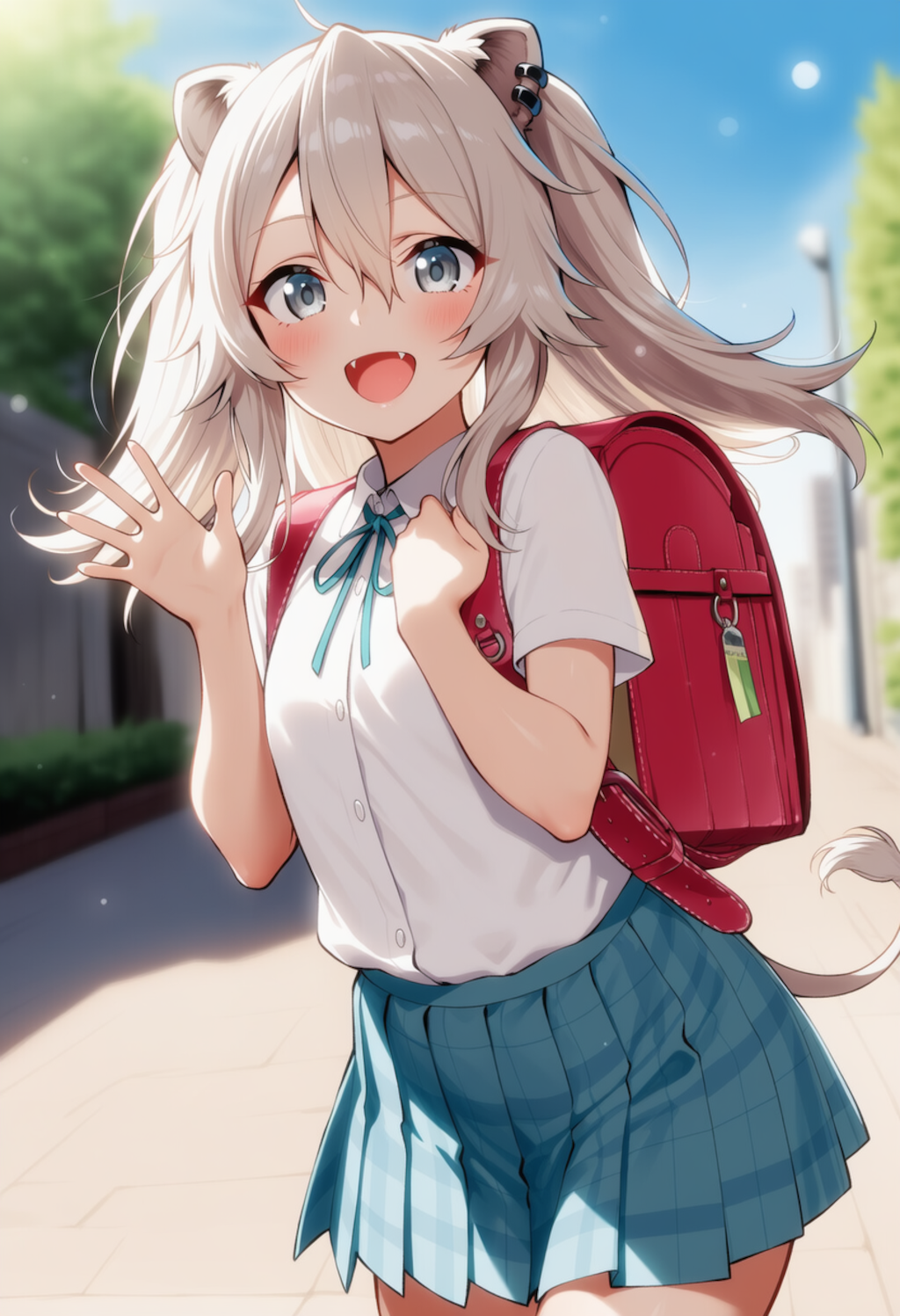 おはよー！（獅白ぼたん）