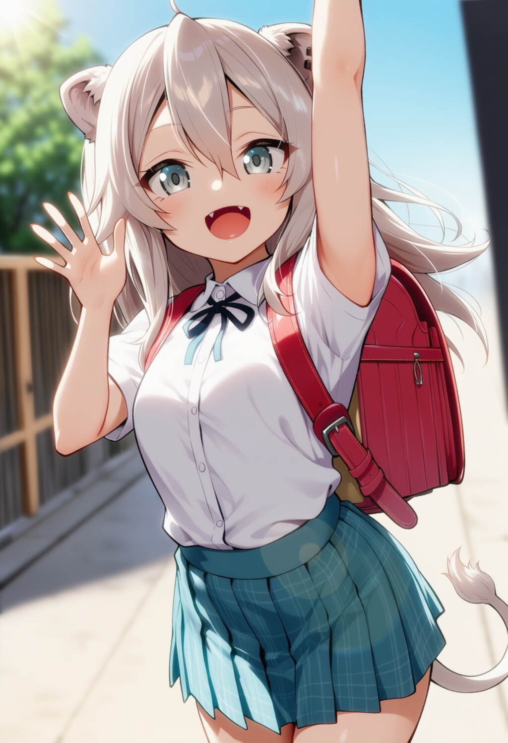 おはよー！（獅白ぼたん）