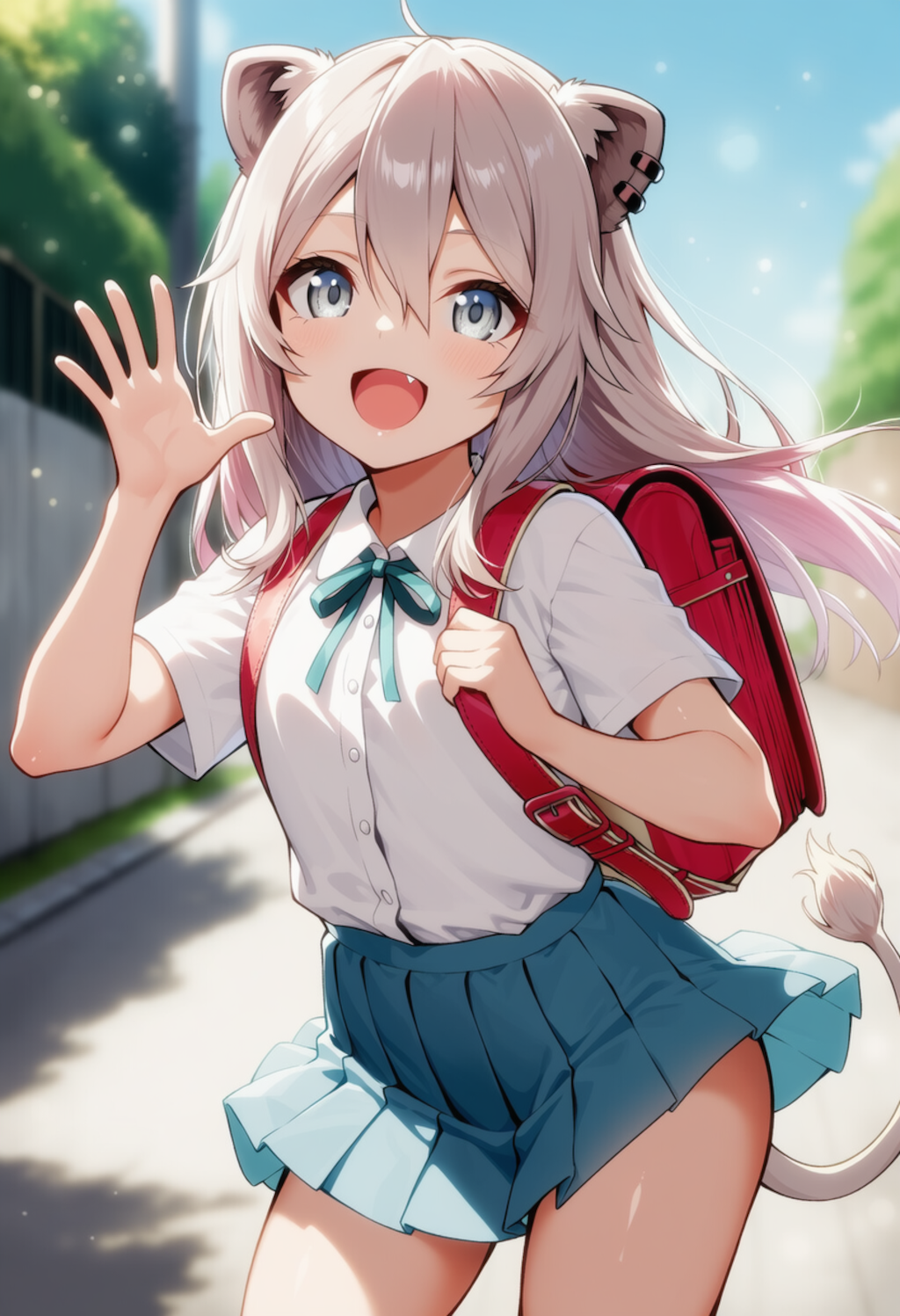 おはよー！（獅白ぼたん）