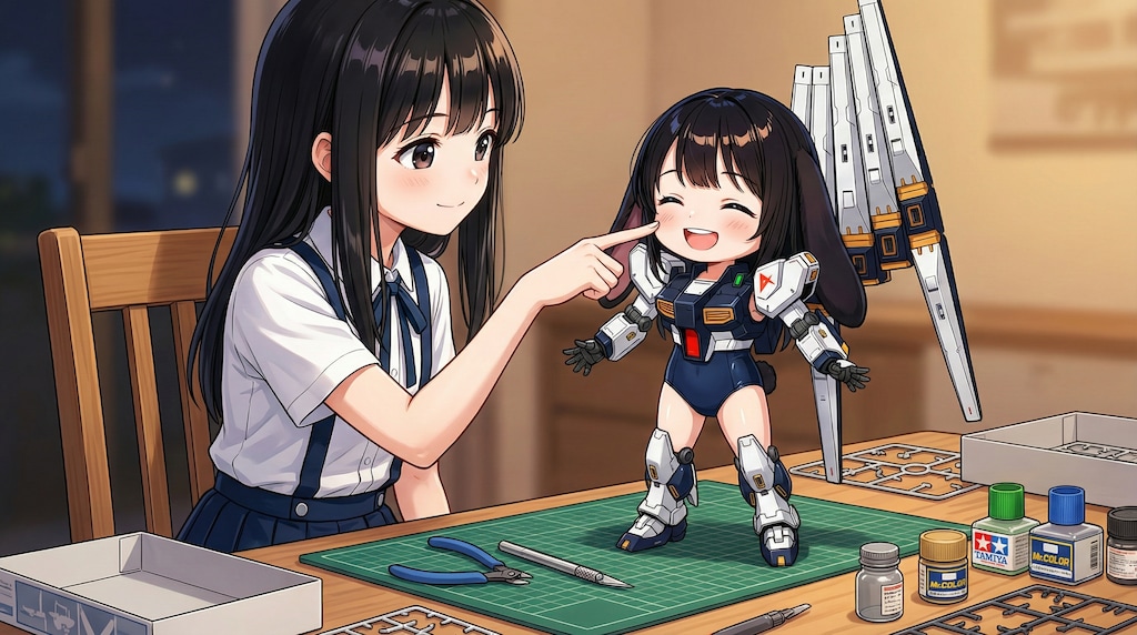 νガンダムつくりました！