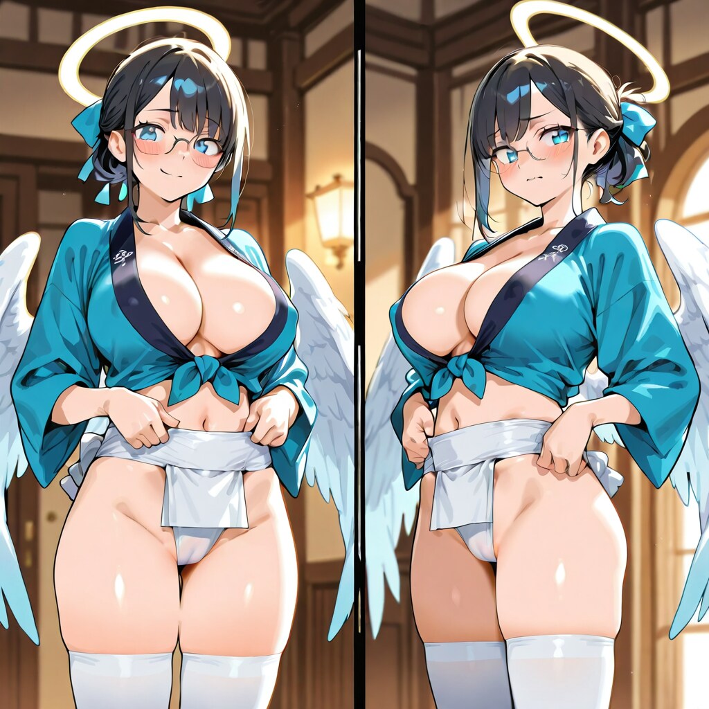 ふんどしメガネっ娘さん