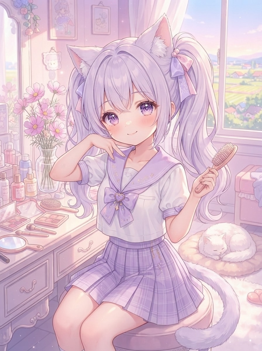 メイク | の人気AIイラスト・グラビア