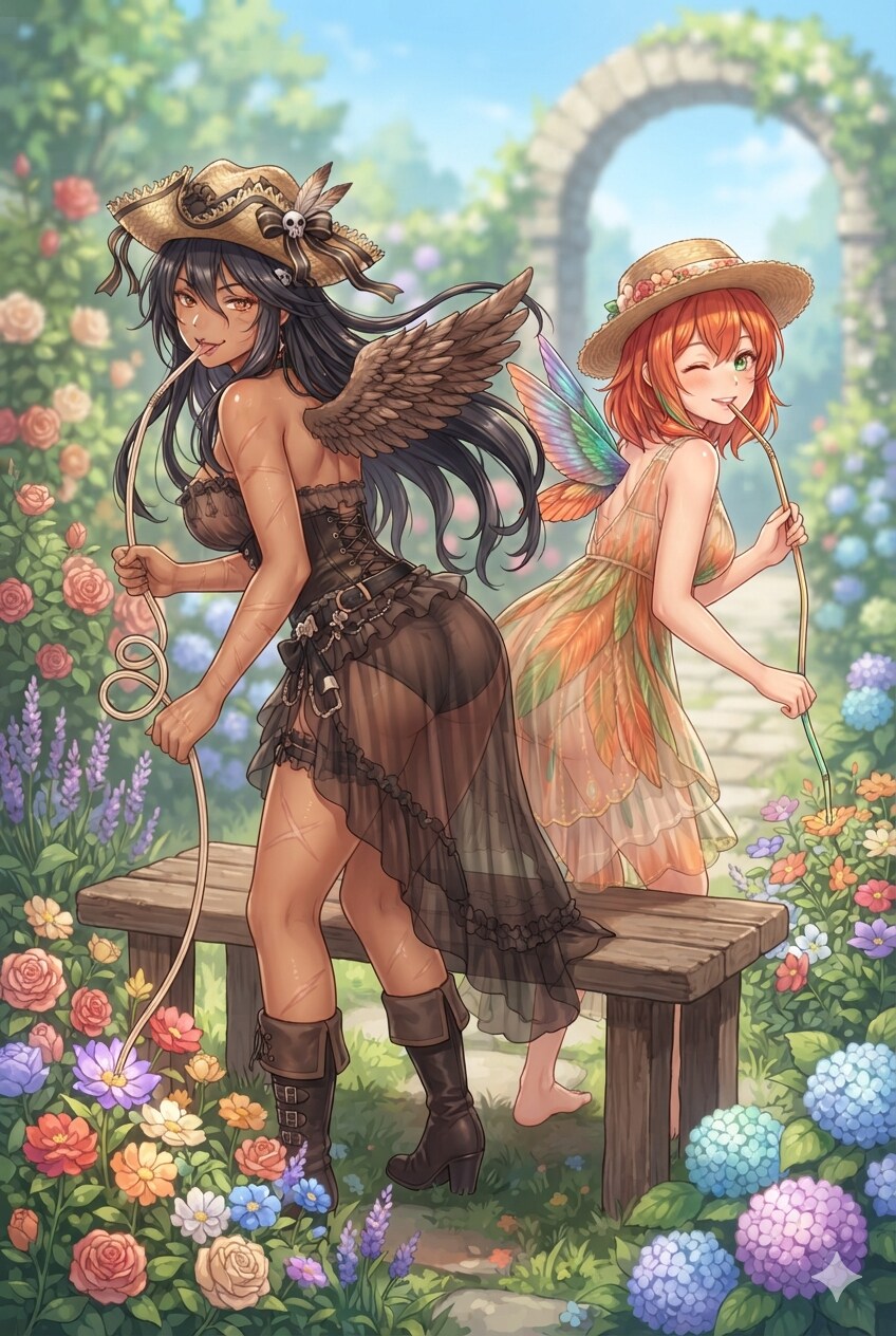 海賊にテヘペロ指導