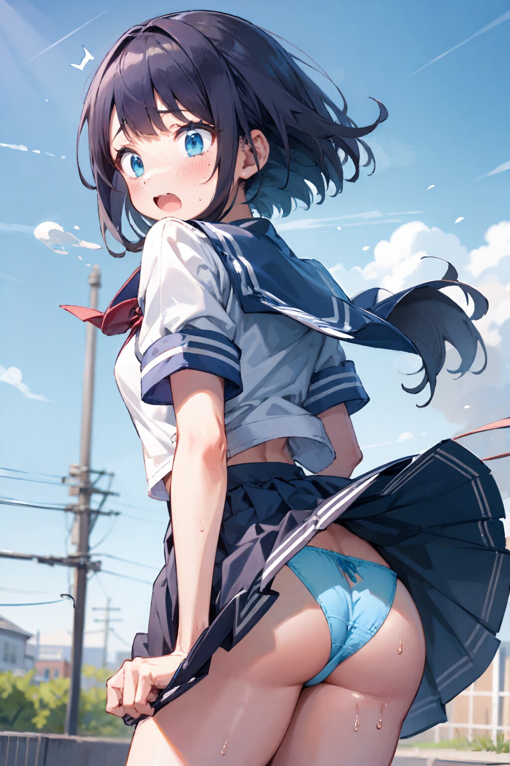 風のいたずら