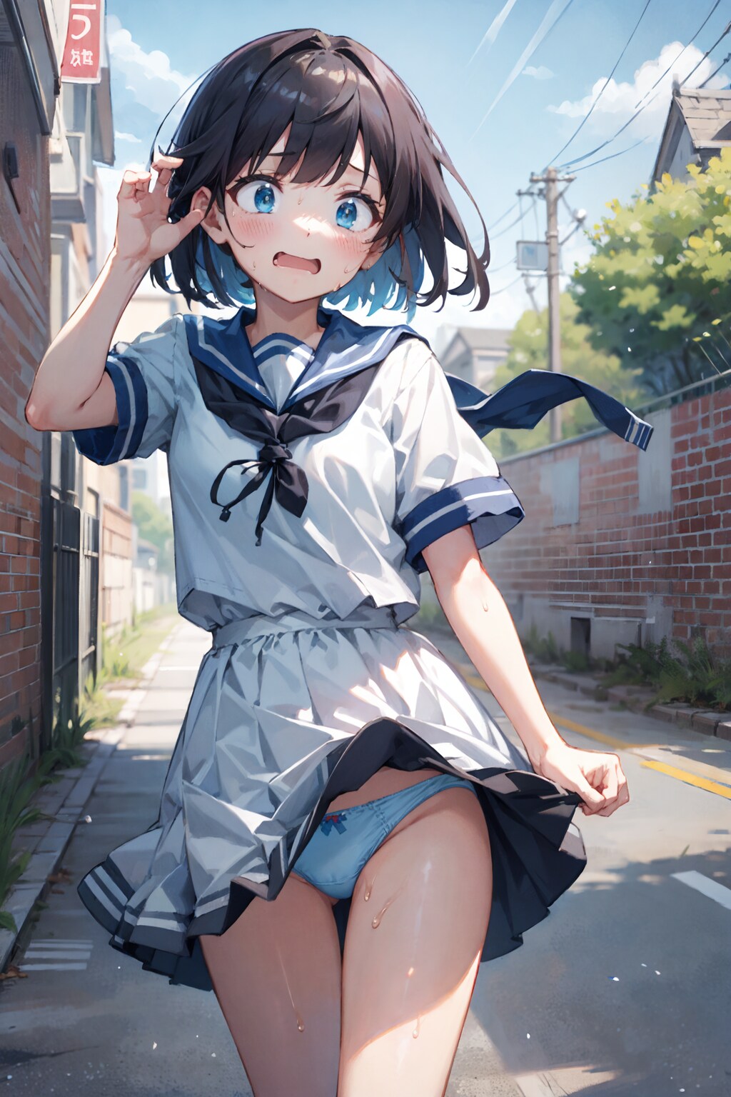 風のいたずら
