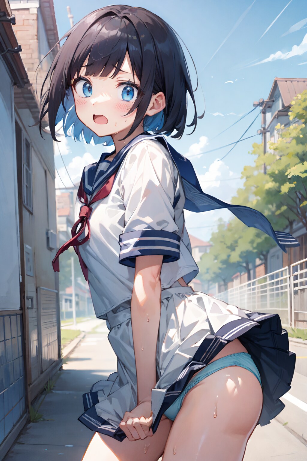 風のいたずら