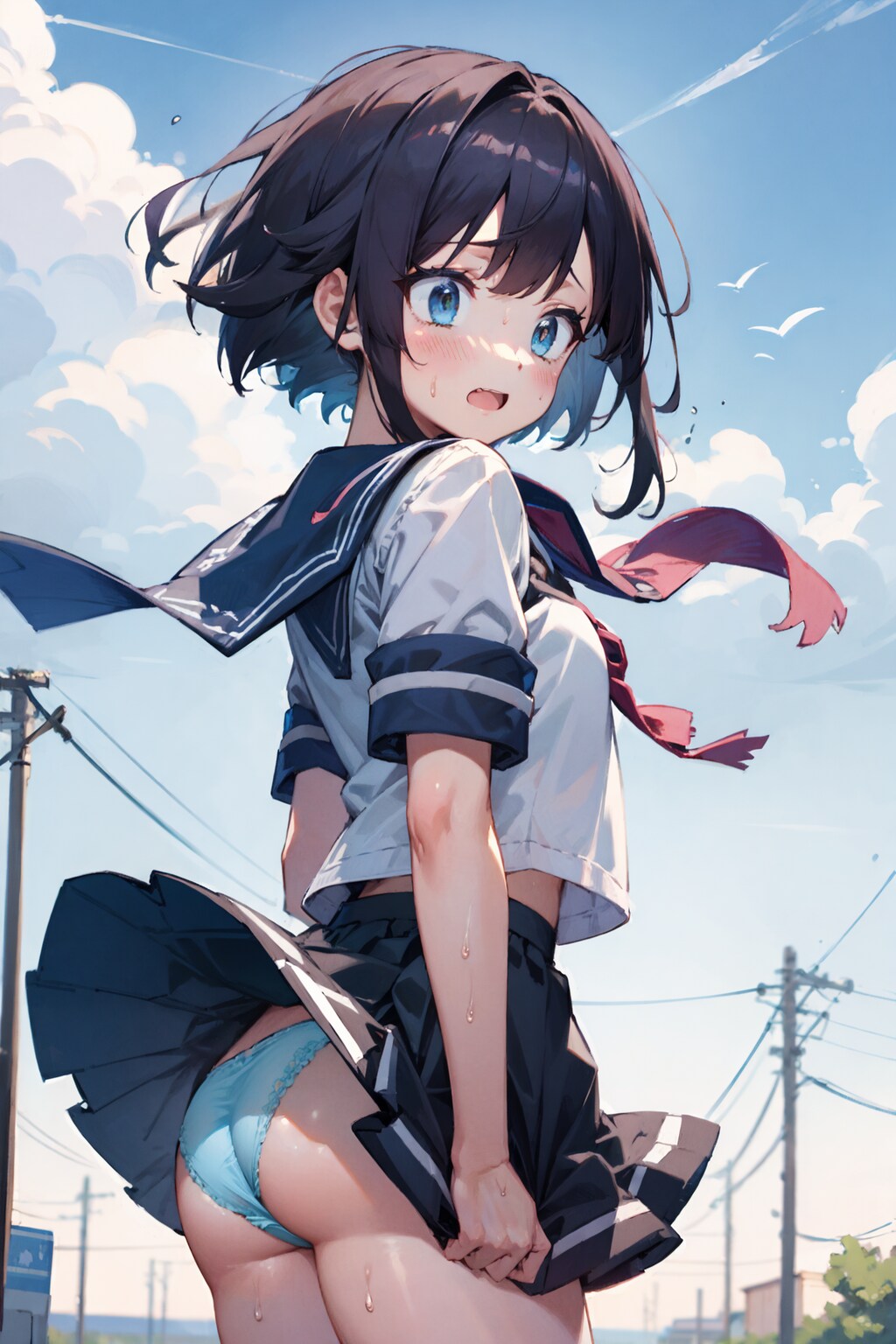 風のいたずら