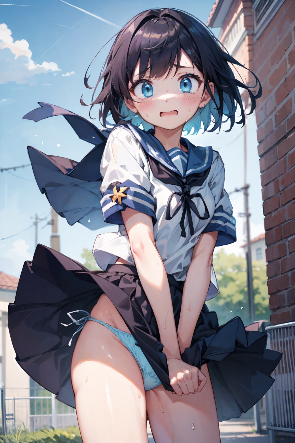風のいたずら