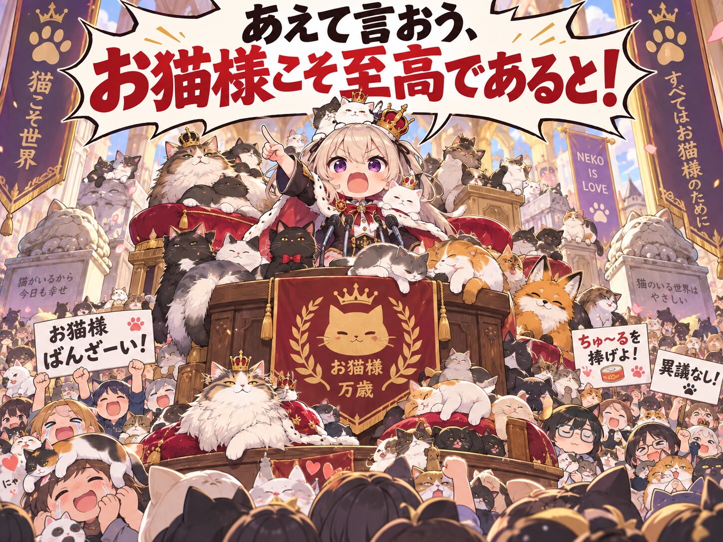 お猫様 | の人気AIイラスト・グラビア