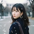 アルファベットの降り注ぐ街 4枚目