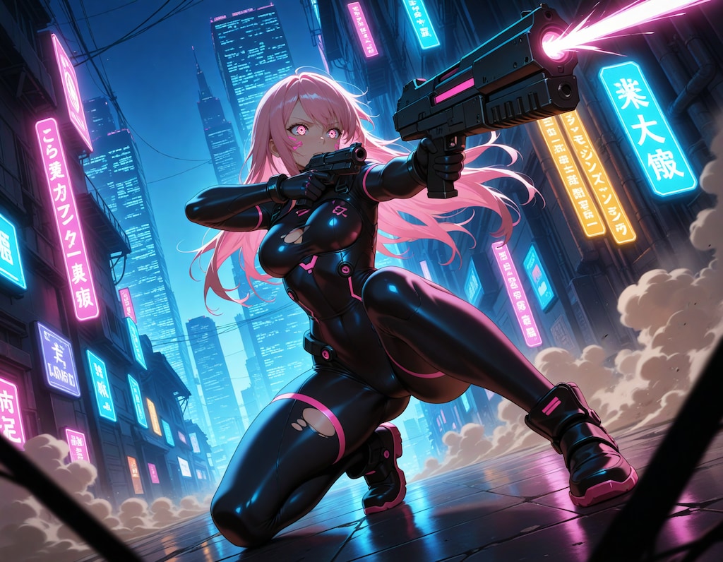 ピンクネオンの市街地戦