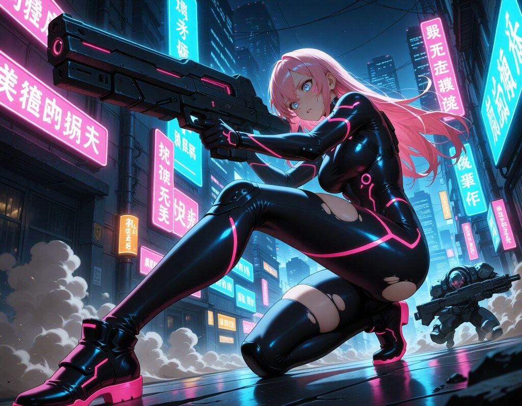 ピンクネオンの市街地戦