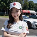 サーキットの救護班ちゃん 3枚目