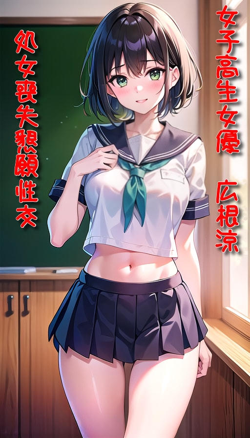 女子高生女優　広根涼　その１