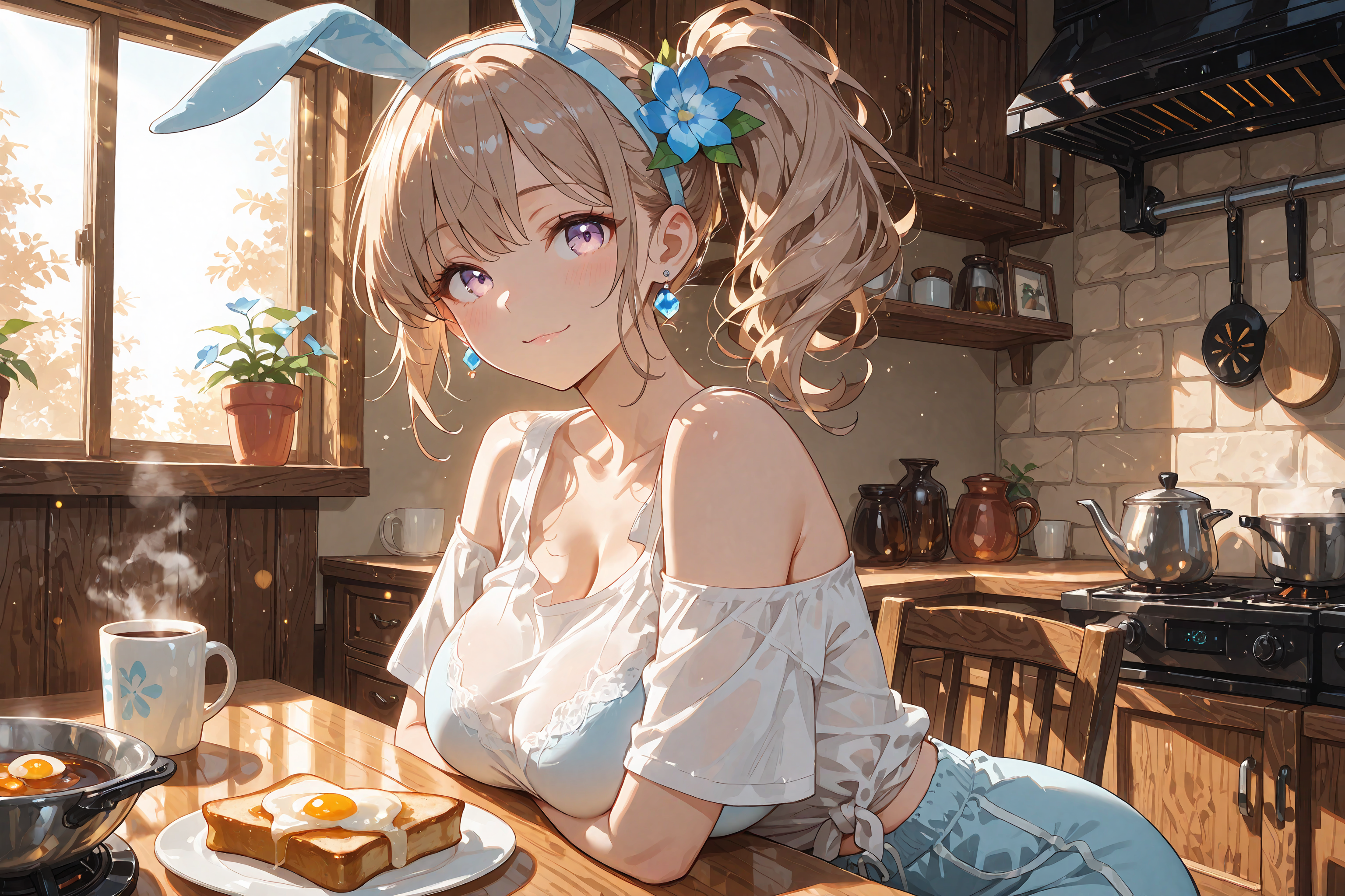 うちの子・藍璃 17【おはよ🌞待ってたよ🩷】