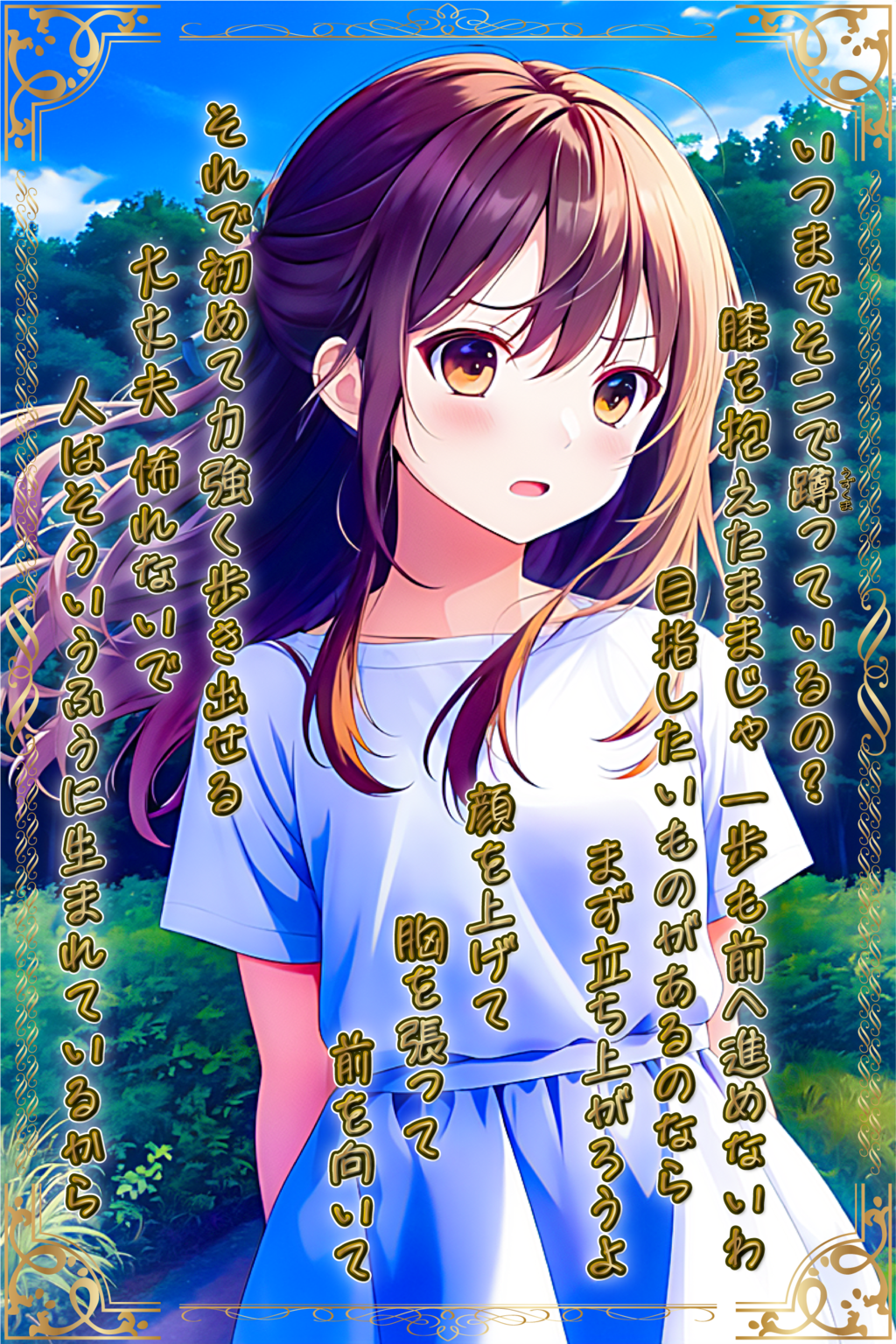 010　もう一度歩き出すために