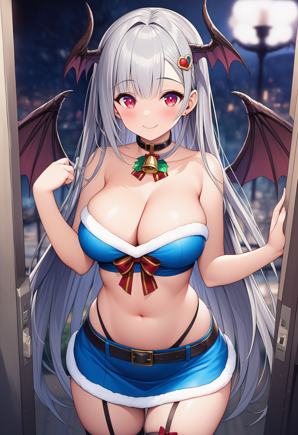 青の悪魔のサンタ