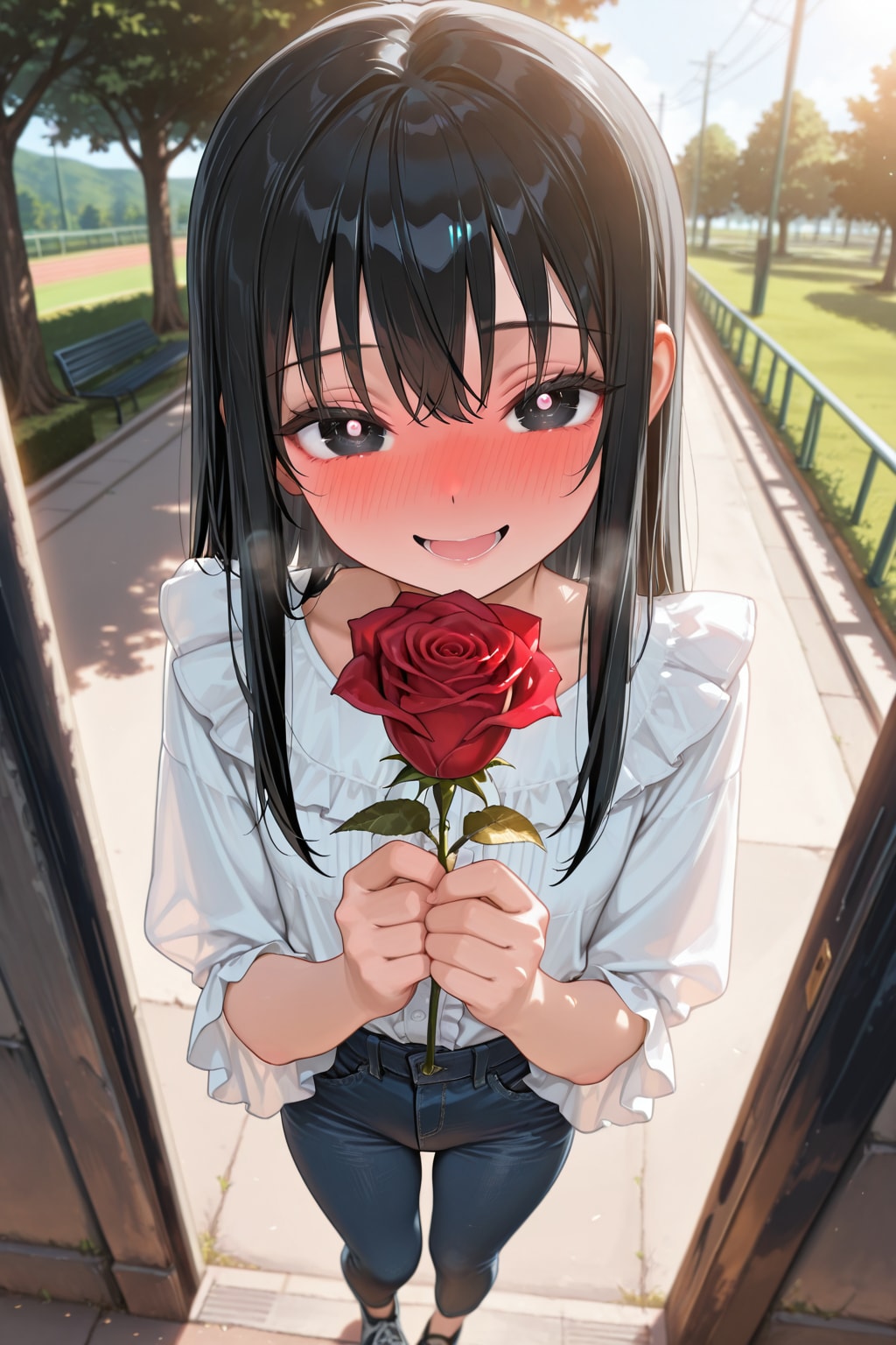 一輪の薔薇の花言葉は…♡