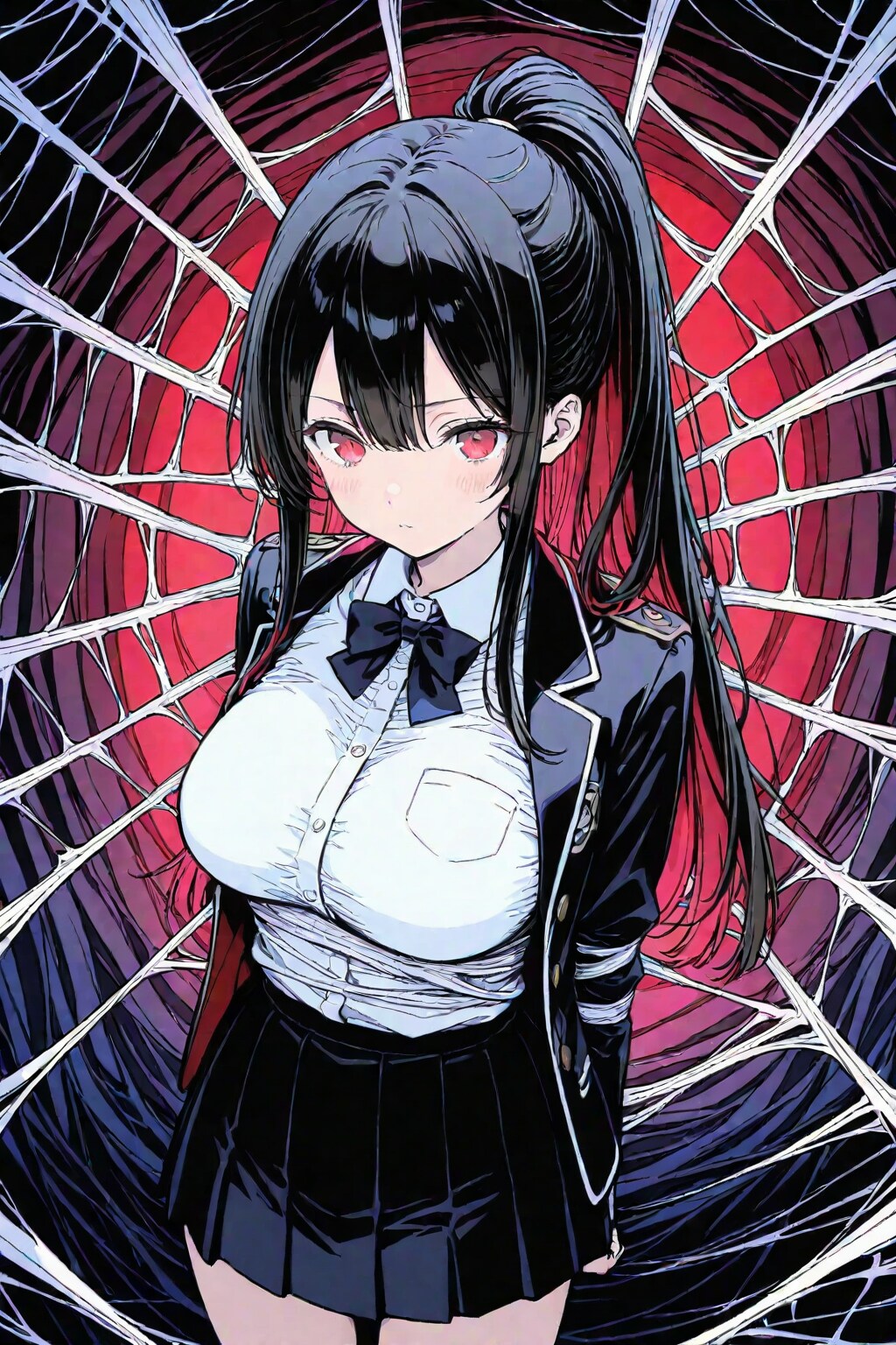 クモの巣 | の人気AIイラスト・グラビア