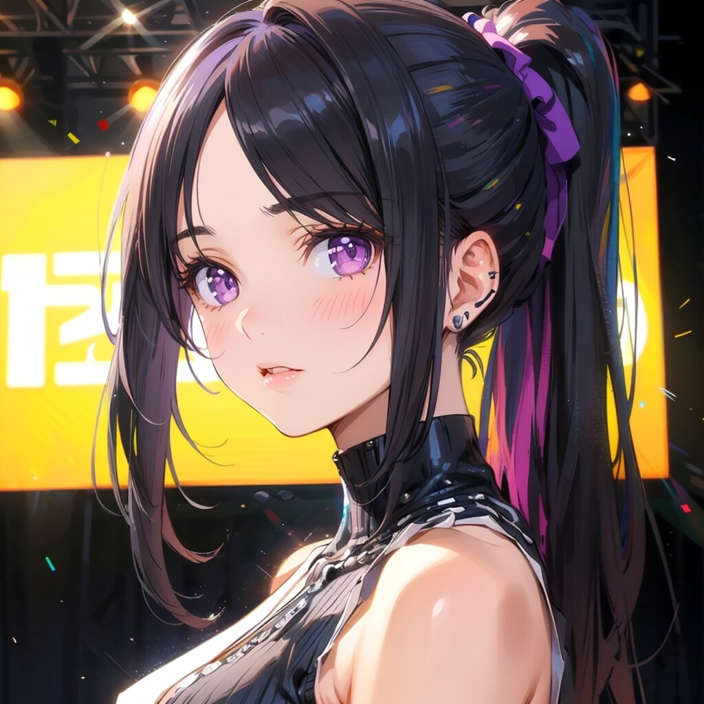 ちち生でジト目