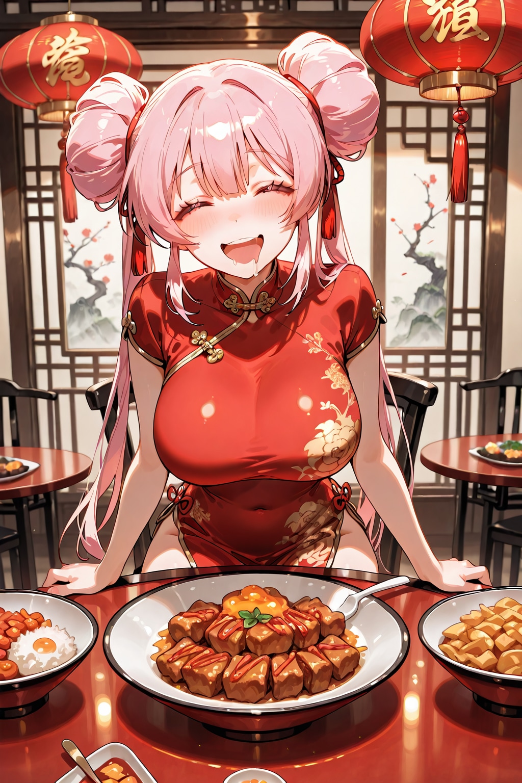 今日は中華！