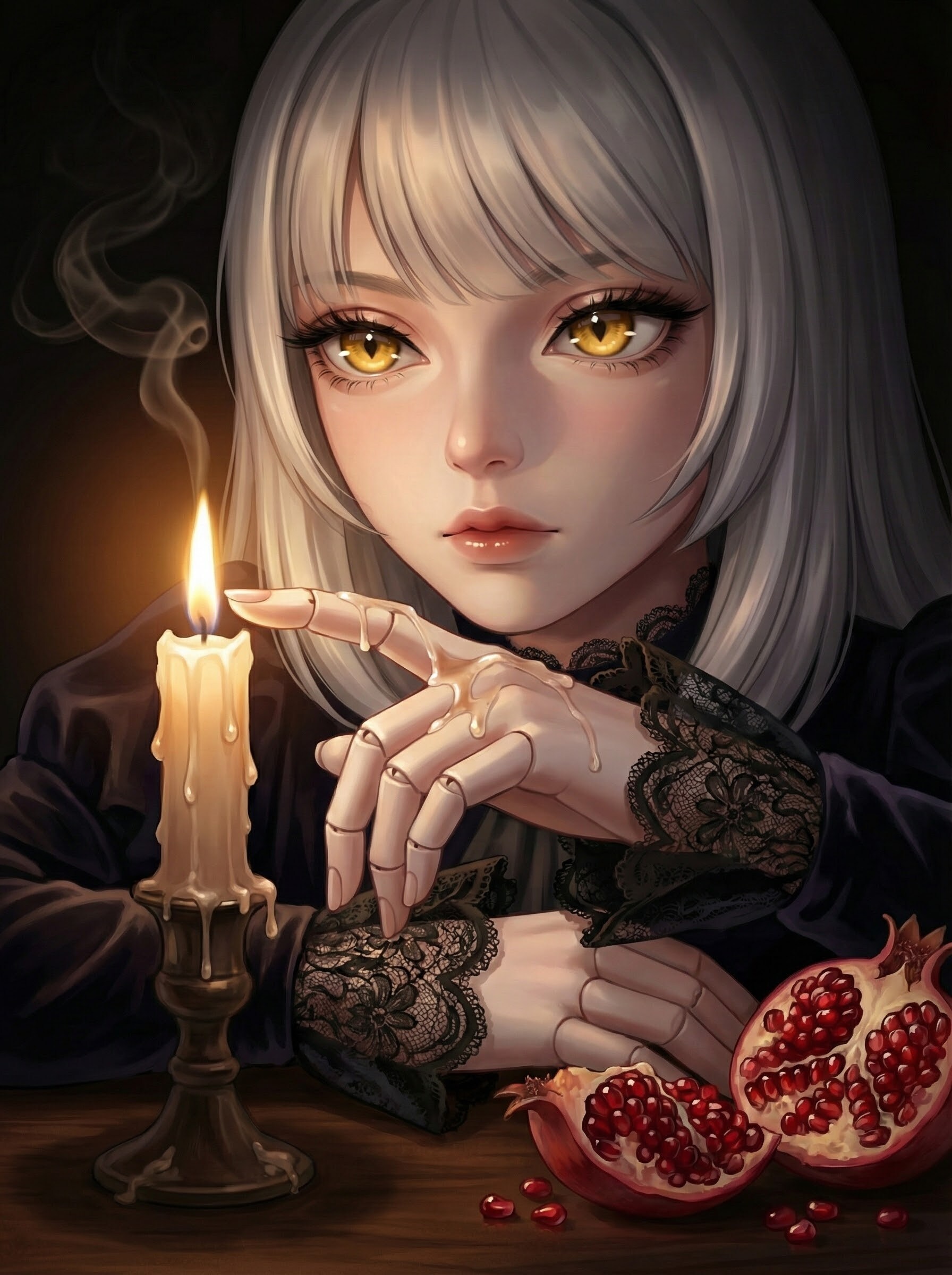 蝋と果実の虚無 (Vanitas of Wax) | の人気AIイラスト・グラビア