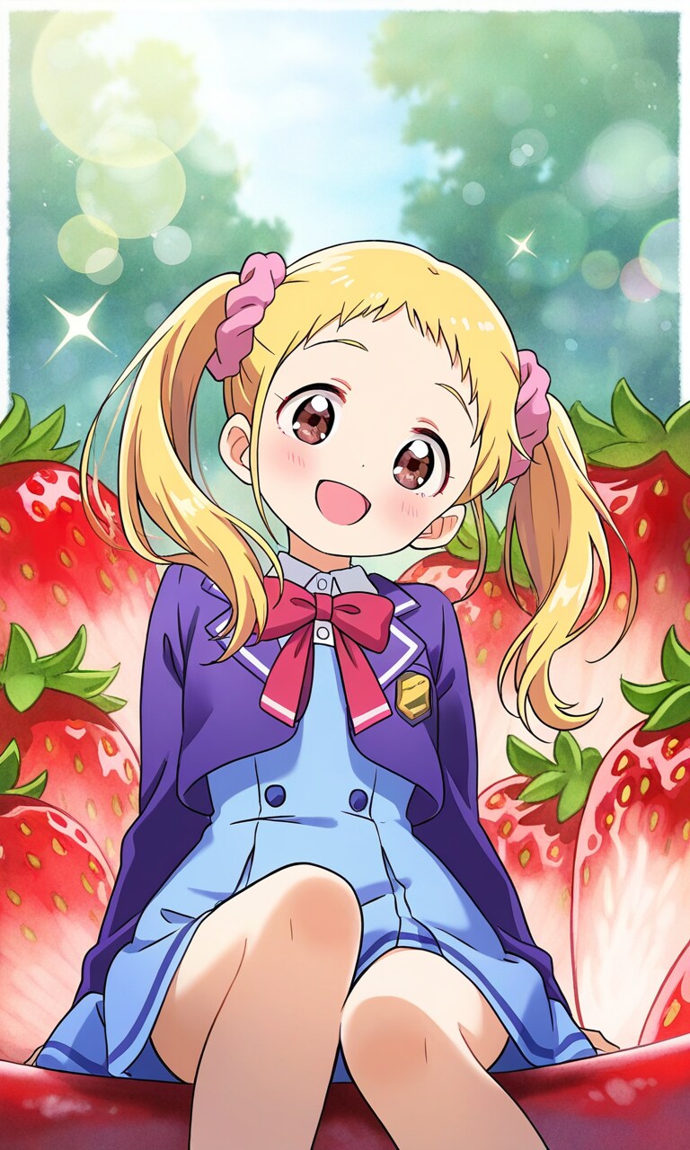 イチゴチェア🍓春日野うらら。 | の人気AIイラスト・グラビア